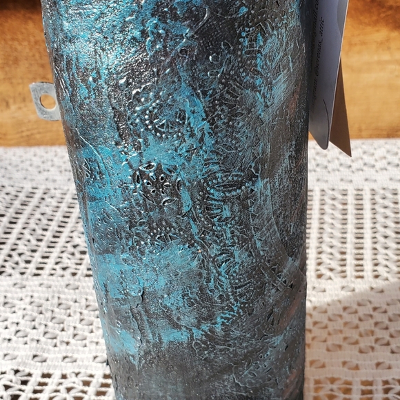 Steampunk Mixed Media Bottle Art - Picture 6 of 9